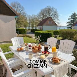 Maison Aux Lits du Lac avec Vue Plage pour 2 à 6 personnes, hotel in Giffaumont-Champaubert