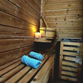 Solapetxea Habitación con Sauna, hotel i Elosu