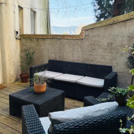 Studio, terrasse & cathédrale