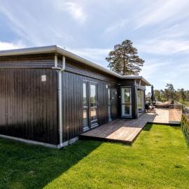 Modern cabin with panoramic views, viešbutis mieste Porsgrunas