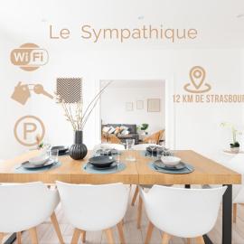 Le sympathique, hotel in Ittenheim