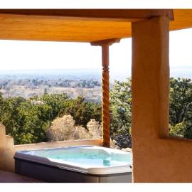 Retreat in Taos Foothills、タオスのホテル
