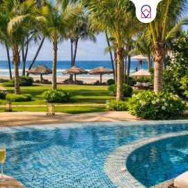 Amazing Beach Condo in Acapulco Diamante, 4 BR，位于阿卡普尔科的酒店