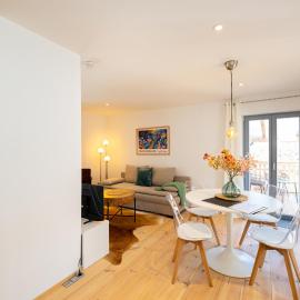 Gemütliche Ferienwohnung nahe dem Main mit Balkon