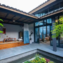 Blue House X Space 丨 Intangible Cultural Heritage Blue Dyeing 丨 Coffee Hostel, hotel in Huangshan