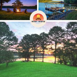 Lakefront Retreat with Fire Pit & Private Boat Dock, no steps to water! 3BR, 2BA, hotell sihtkohas Cadiz