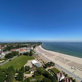 Maritim Residenz mit Meerblick Strand und Meer