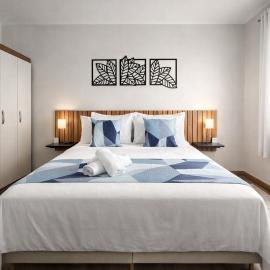 Apartamento completo pertinho do centro, ar e vaga