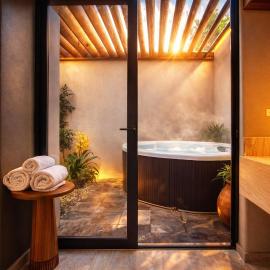 Hotel Flores de Sal-Valle de Guadalupe, מלון בואלה דה גוואדלופה