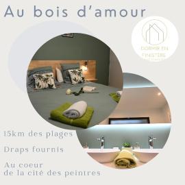 Spacieux au cœur de Pont-Aven Au Bois d'Amour 1-6p TCC