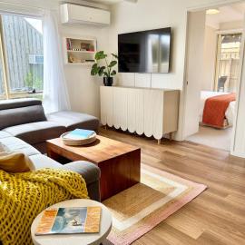 The Salty Grove - A Retro Coastal Cottage