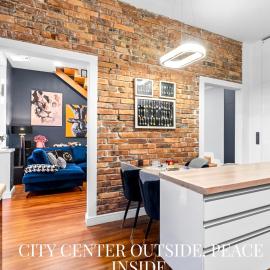 Luxury Apartment in Katowice City Center 2 Balconies 2 Bathrooms AC