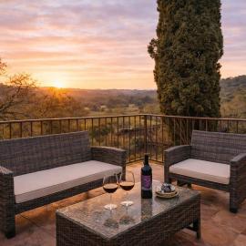 Healdsburg Wine Country Escape with Tasting Perks & Vineyard Views, hotel in Healdsburg