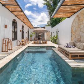 Viesnīca Chic 2BR Private Pool Villa in Canggu pilsētā Dalung