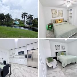 2 bed peaceful, lakeview studio NO FEES, hotel a Atlantis