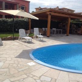 Apartment in a villa with a private pool