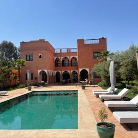 Luxery Riad La VillaRouge Marrakech