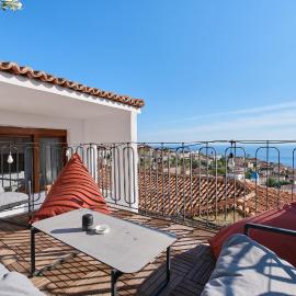 Authentic Seaview Villa In Dhermi Village
