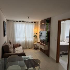 Flat aconchegante com vista pro açude