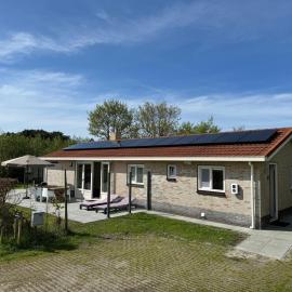 Luxe Bungalow Watersnip voor 6 personen met sauna nabij strand en natuur op Ameland