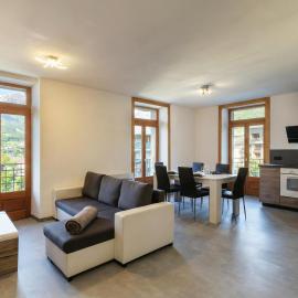 Résidence du Parc next to St Gervais Thermes w/ Mountain Views - Happy Rentals