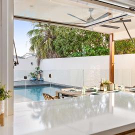 Coastal Noir Retreat - Pool PF & Walk to Beach