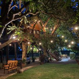 Casa na arvore Dream tree house, hotel in Santa Clara dʼOeste