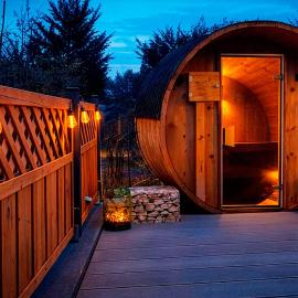 Chalet mit Sauna, Kamin & Fernblick im Steigerwald