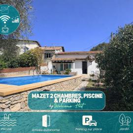 Mazet Suzie, 2 chambres, piscine & parking, hotel in Nîmes