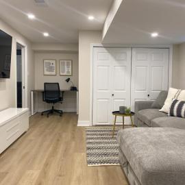 Luxury Basement Suite with private entrance