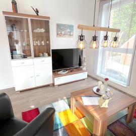 "Atlantis" Papenburg Dachterrasse Einbauküche Neubau 74 qm Free Wifi 2 Schlafzimmer bis 4 Personen, viešbutis Papenburge