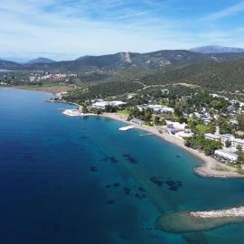Thermisia에 위치한 호텔 Hydra Beach Resort