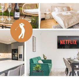 5 Bedroom Home Sleeps 10 Nr Royal Liverpool Golf, hotel em Heswall