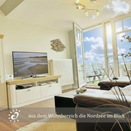 De Swolk Nordseeblick vom Balkon