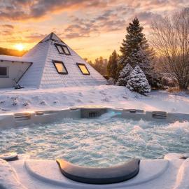 Pyramida pod Lysou s vířivkou โรงแรมในฟรีดลันต์ นาด โอสตราวิตซี