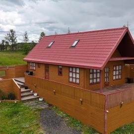 Secret lagoon cabin, hotel em Fludir