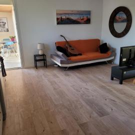 Appart dans Villa Solaire jardin à 10mn de la mer