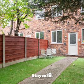 Spacious 2BR Home w Garden 2-Min Walk to Town