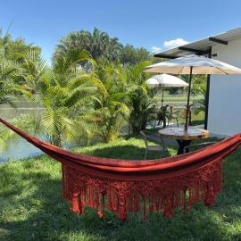 Ziwa Ecohotel Roldanillo Valle - Cabaña Mwezi