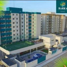 Apto aconchegante, lindo, mobiliado, 300m da praia, hotel in Barra dos Coqueiros