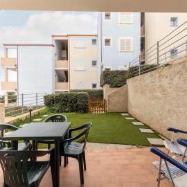 Private swimming pool and private garden