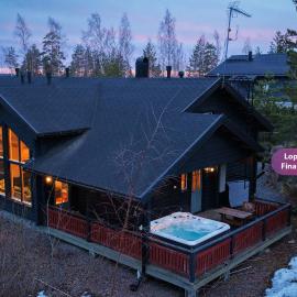 Villa Kotkanpesä 1 - 12hlö, Himos Länsihuippu Ski-inout, hotell i Jämsä
