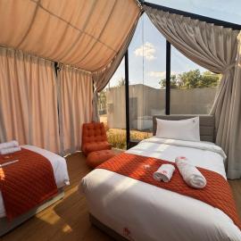 The AAM Glass Chalet By Smart Innlux, hotel a Bedung