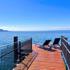 Villa Magnolia Garda a charm with private jetty and pool