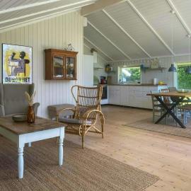 Light Wood House Near Private Beach In Gilleleje