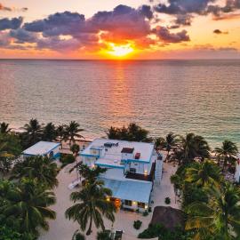 Pronoia Casa de Playa, hotell i Mahahual