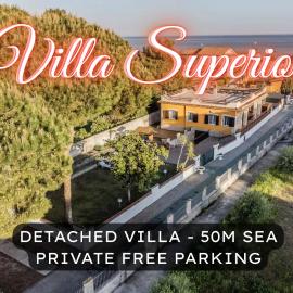 'Villa Venere Superior' 50mt Sea-Jacuzzi-Free Parking-Garden, hotel v destinaci Terracina