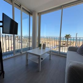 Studio vue mer Valras-Plage, hotel a Valras-Plage
