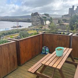 Compton House 1, Sea & Castle Views