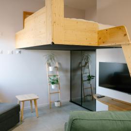 Le Studio de l 'Avenue 1 à 3 Personnes